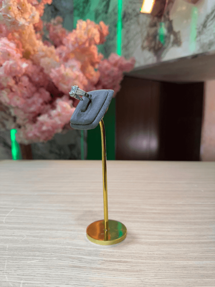 Tekli Gold Metal Yüzüklük